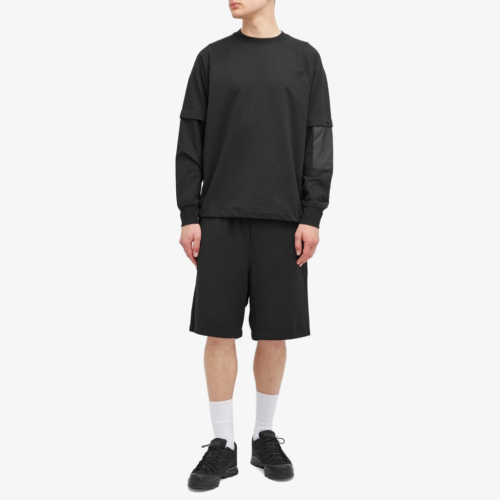 CP Company Men's Metropolis Crew Neck Sweatshirt Black